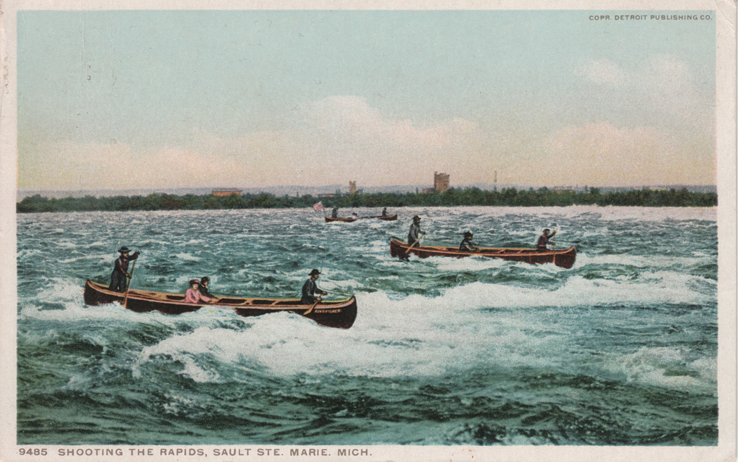 Shooting the Rapids Wooden Canoe Museum